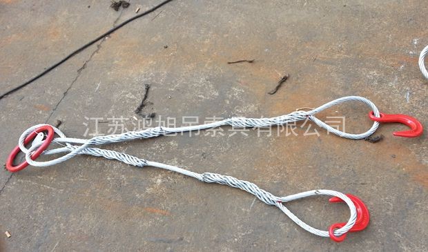 兩腿插編鋼絲繩吊索具 兩腿插編鋼絲繩吊索具